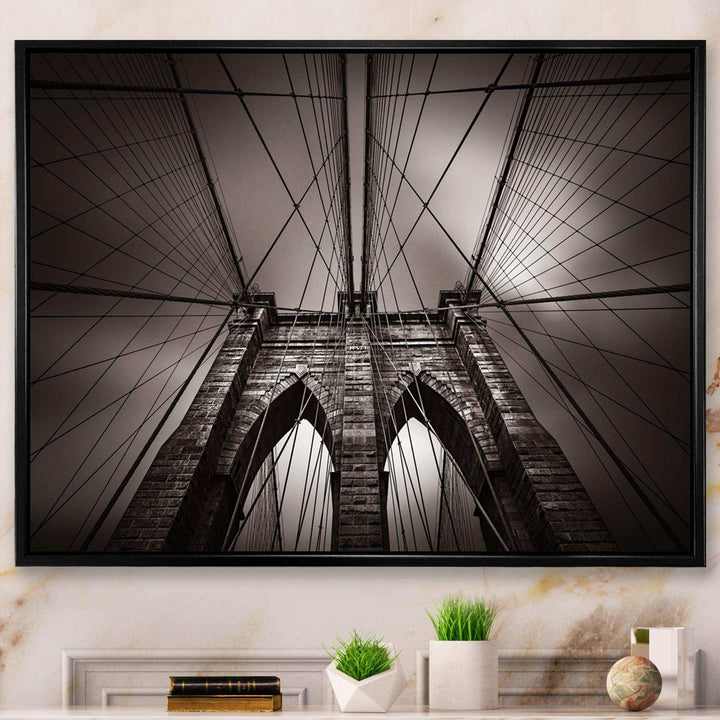 Brooklyn Bridge in NYC USA