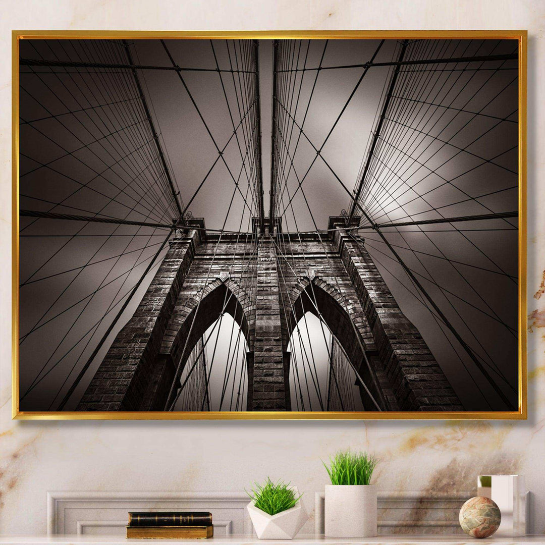 Brooklyn Bridge in NYC USA