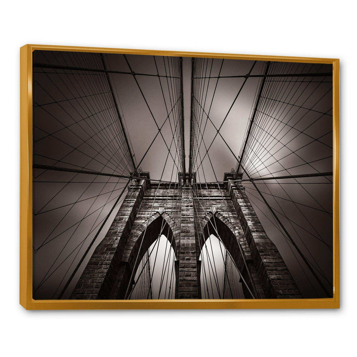 Brooklyn Bridge in NYC USA