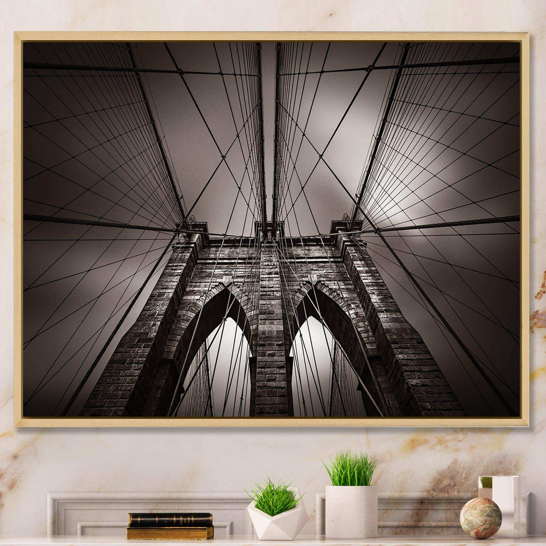 Brooklyn Bridge in NYC USA