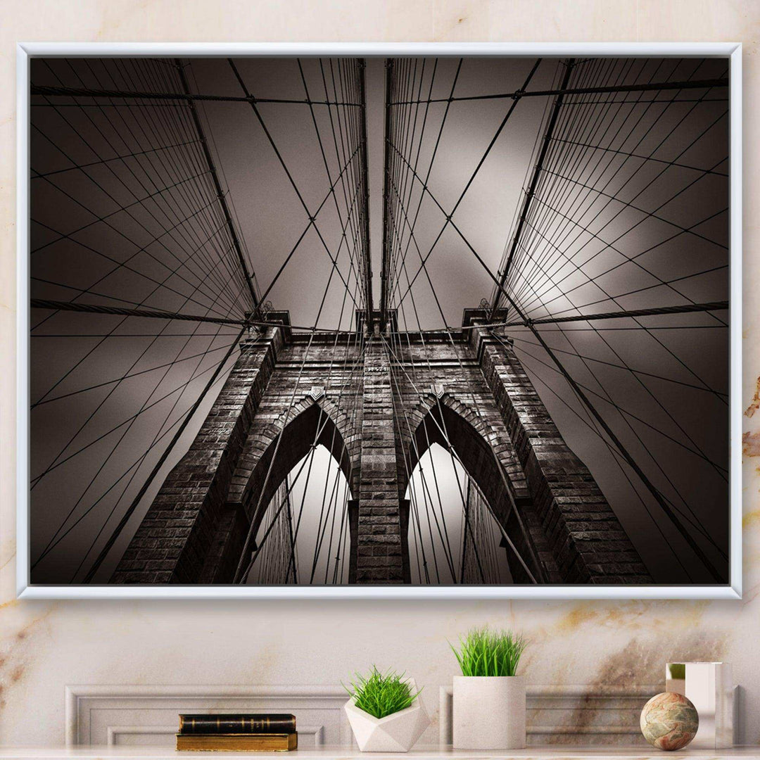 Brooklyn Bridge in NYC USA