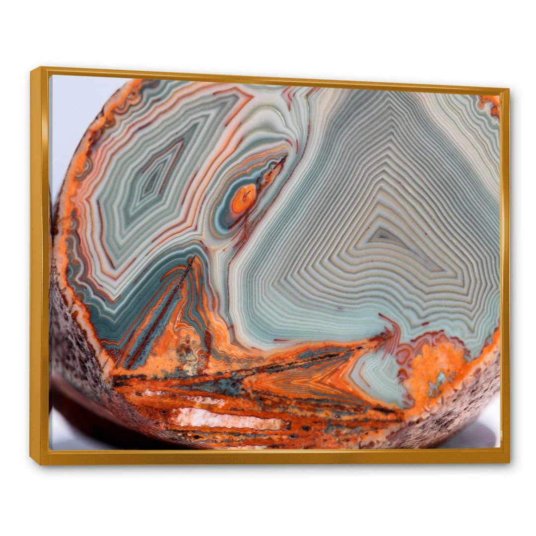 Beautiful Lake Superior Agate - Stone-geode Living Room Wall Decor