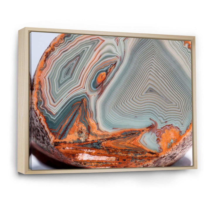 Beautiful Lake Superior Agate - Stone-geode Living Room Wall Decor