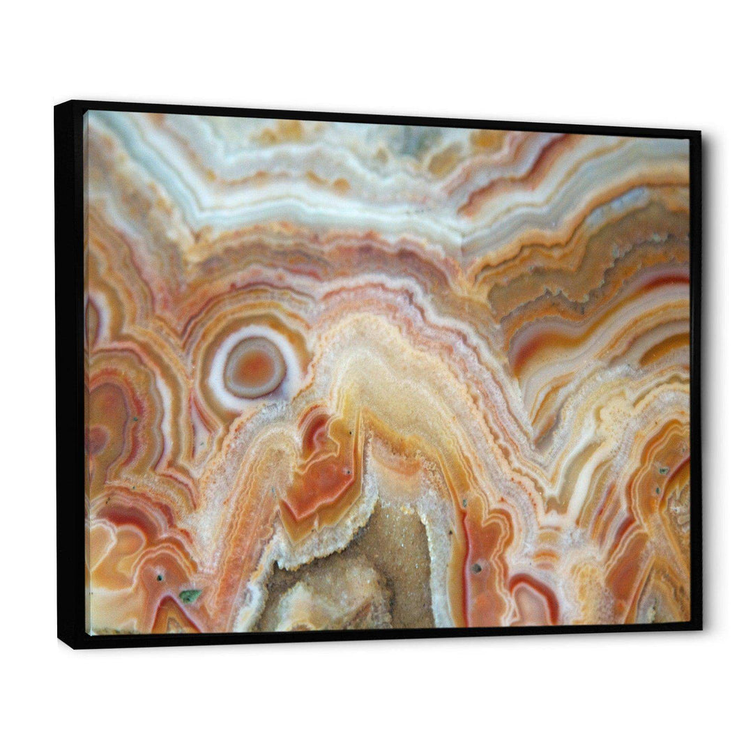 Strips and Ovals on Agate - Modern Bedroom Wall Art