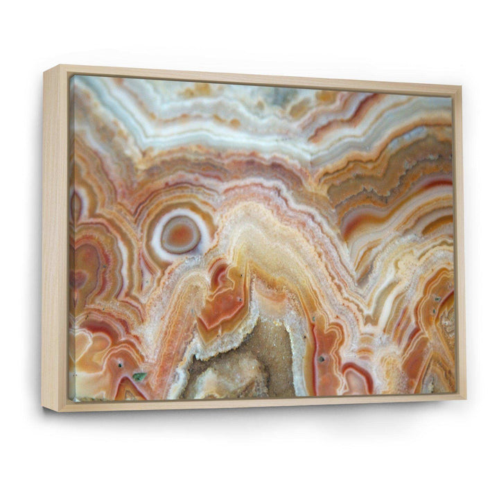 Strips and Ovals on Agate - Modern Bedroom Wall Art