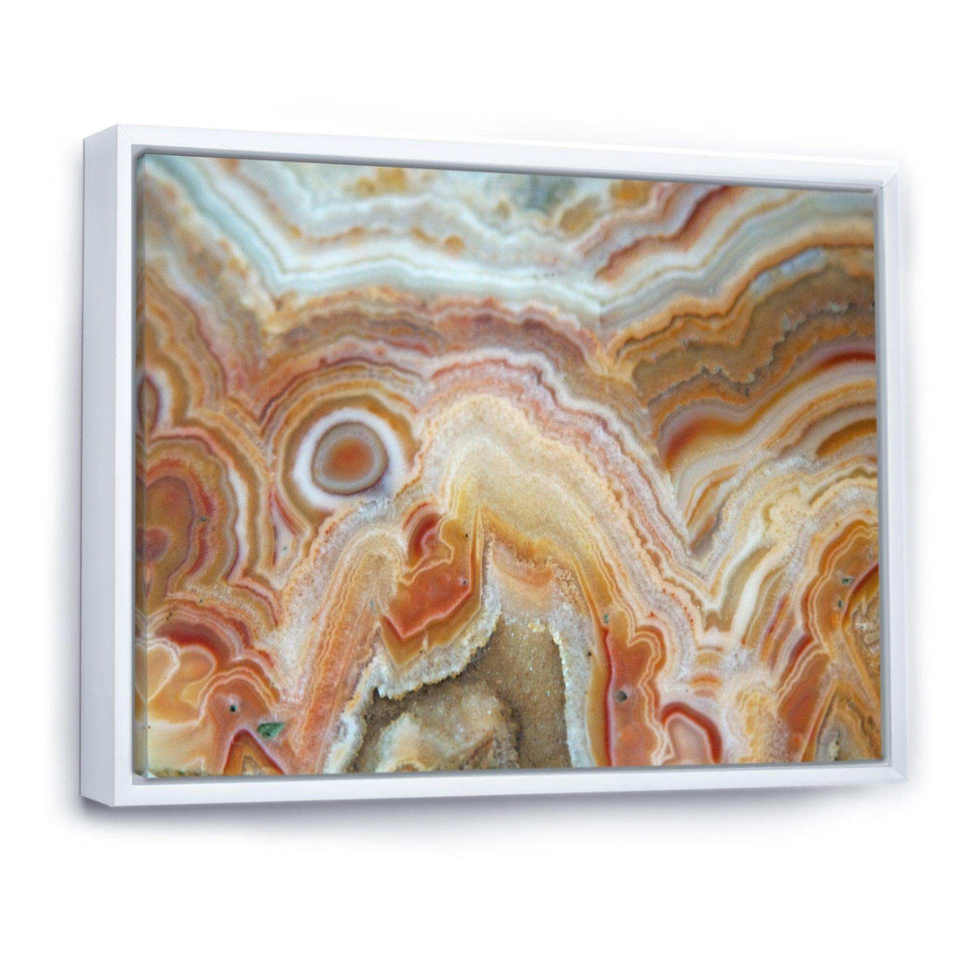 Strips and Ovals on Agate - Modern Bedroom Wall Art