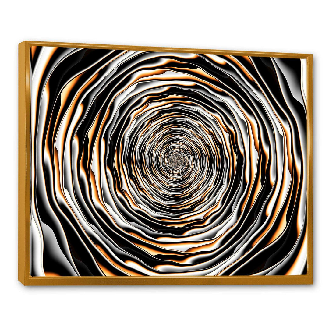 Fractal Rotating Abstract Design - Modern Bedroom Wall Art