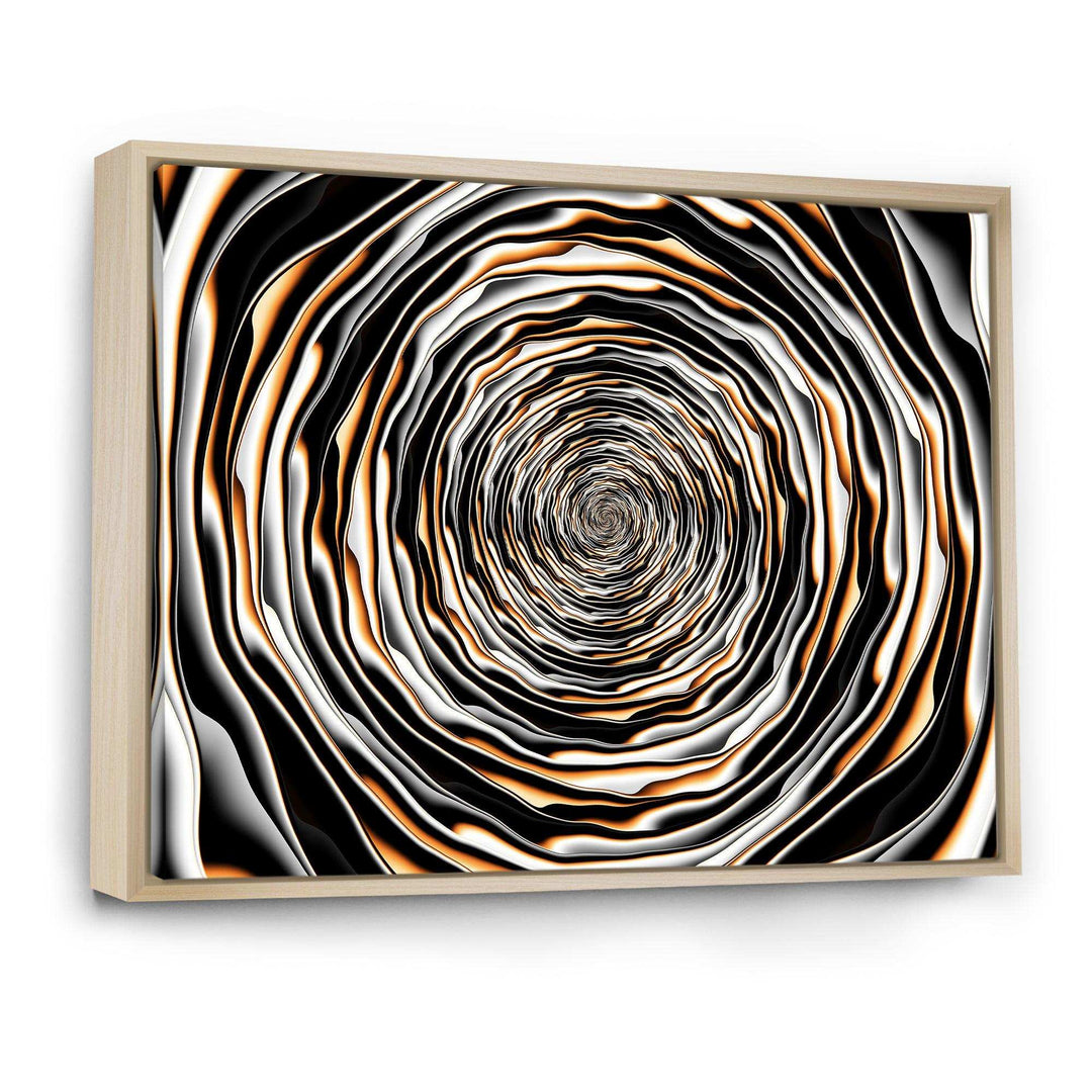Fractal Rotating Abstract Design - Modern Bedroom Wall Art