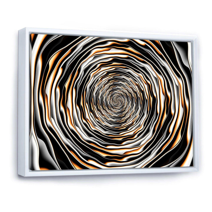 Fractal Rotating Abstract Design - Modern Bedroom Wall Art
