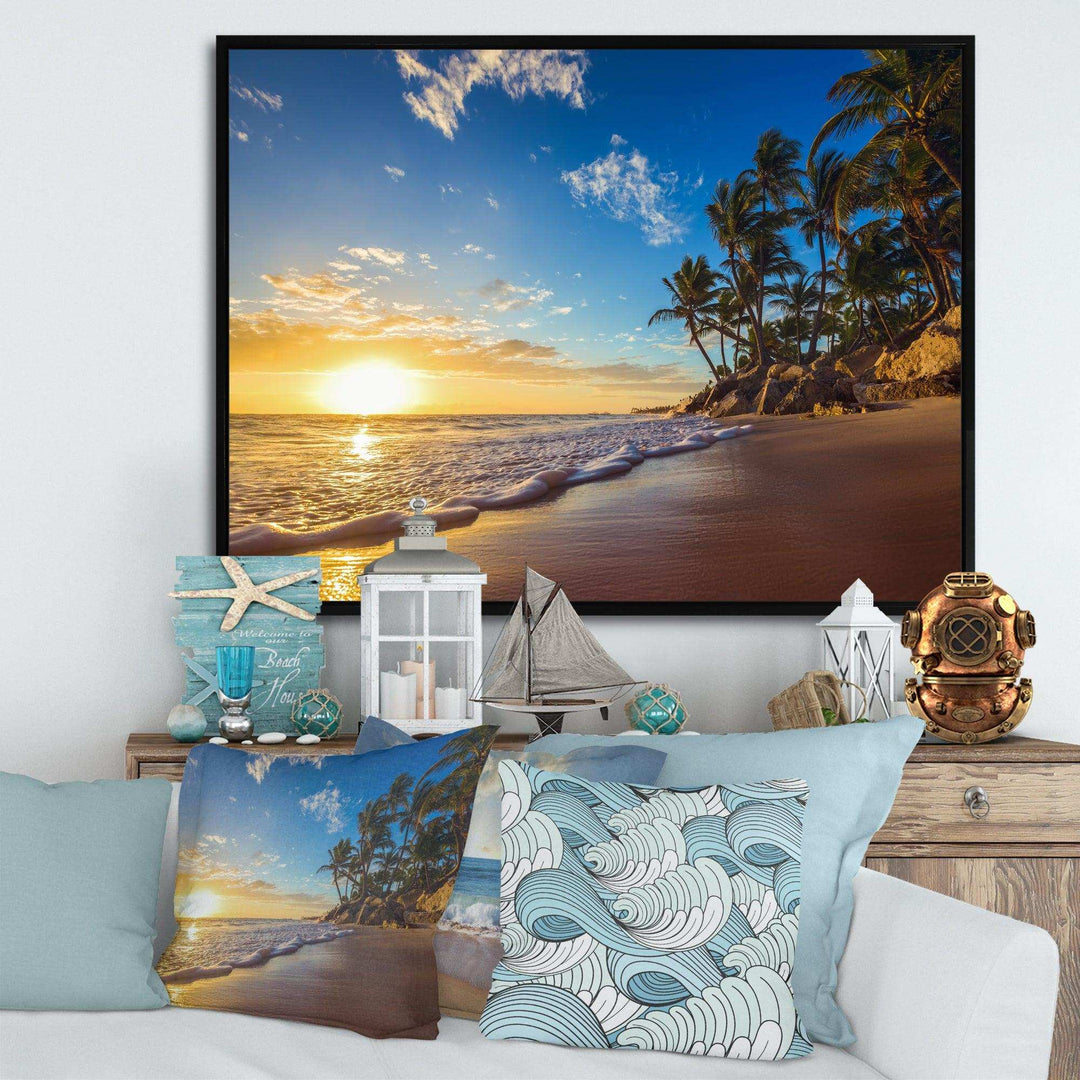 Paradise Tropical Island Beach Sunrise