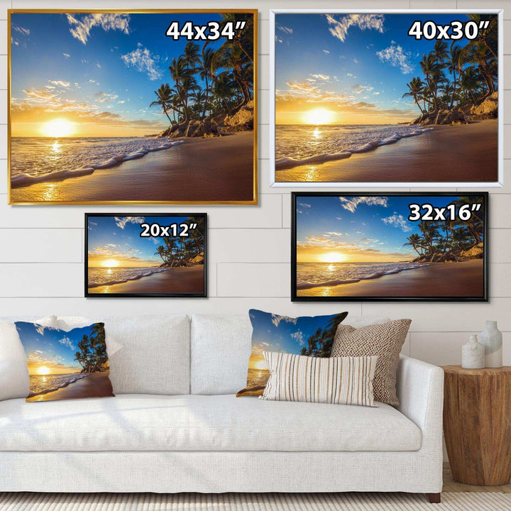 Paradise Tropical Island Beach Sunrise