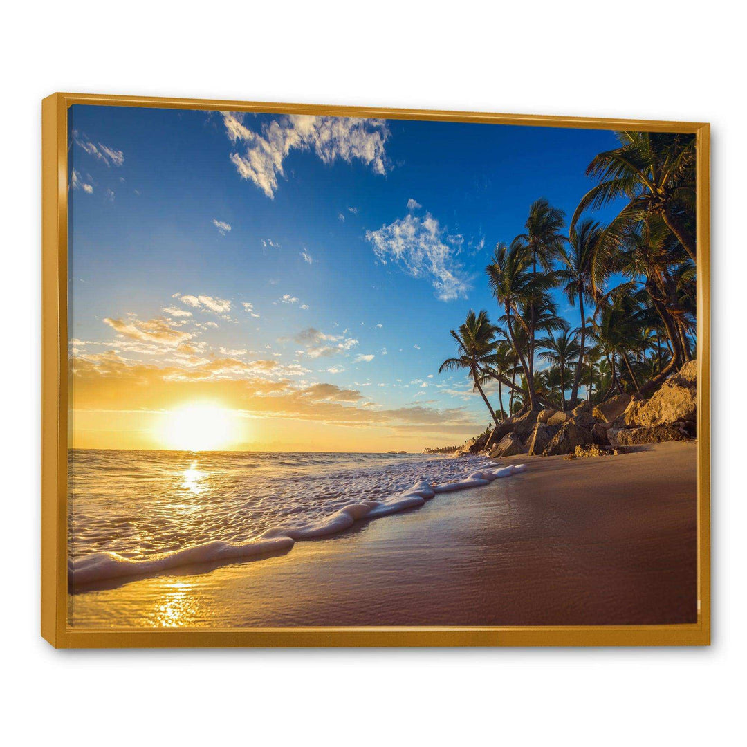 Paradise Tropical Island Beach Sunrise