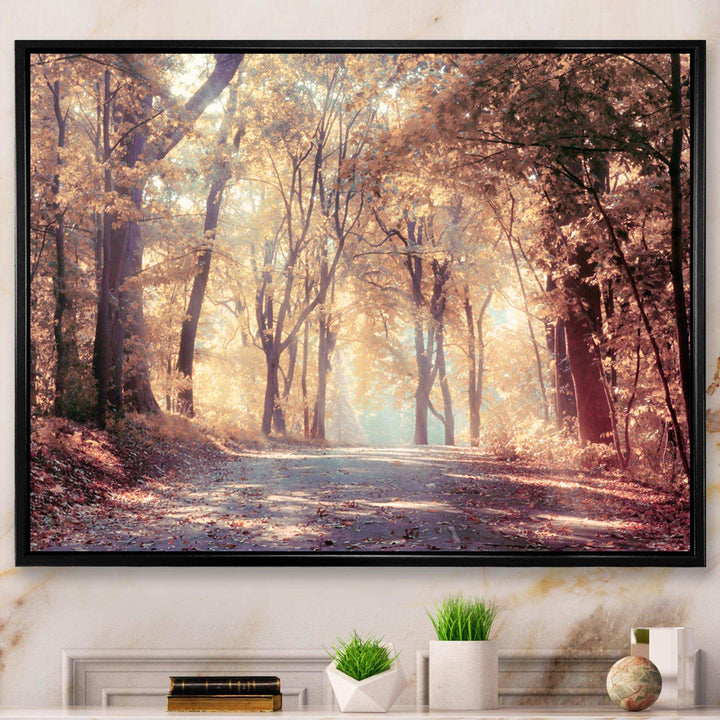 Golden Autumn Beautiful Forest