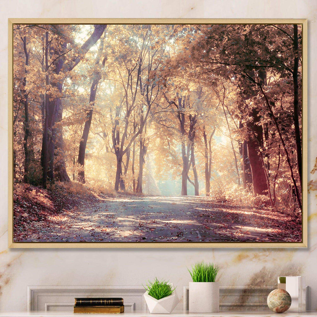 Golden Autumn Beautiful Forest