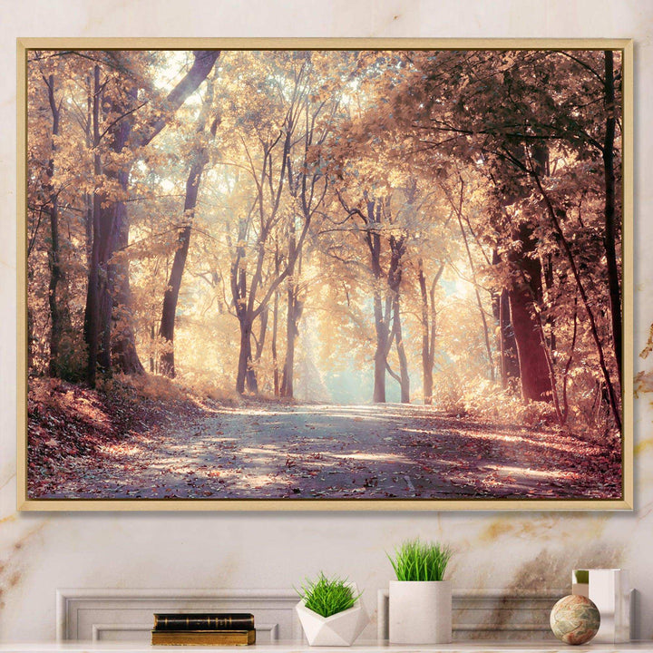 Golden Autumn Beautiful Forest