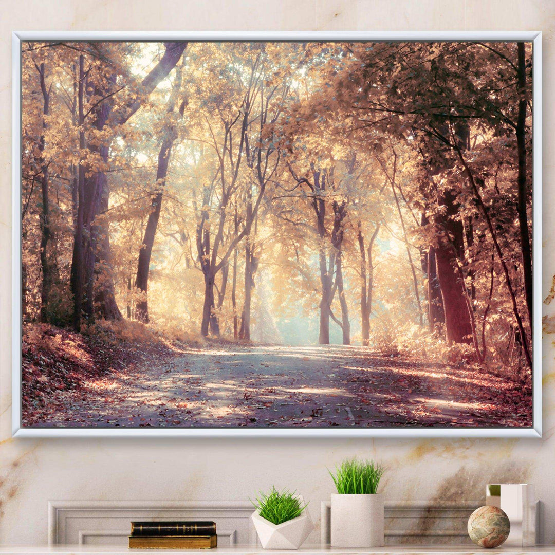 Golden Autumn Beautiful Forest