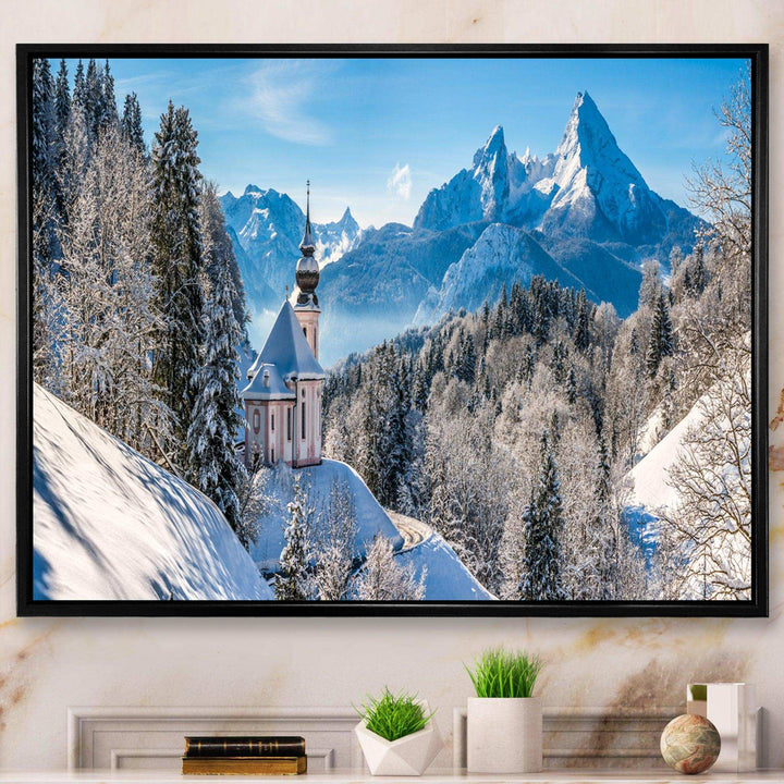 Winter in the Bavarian Alps