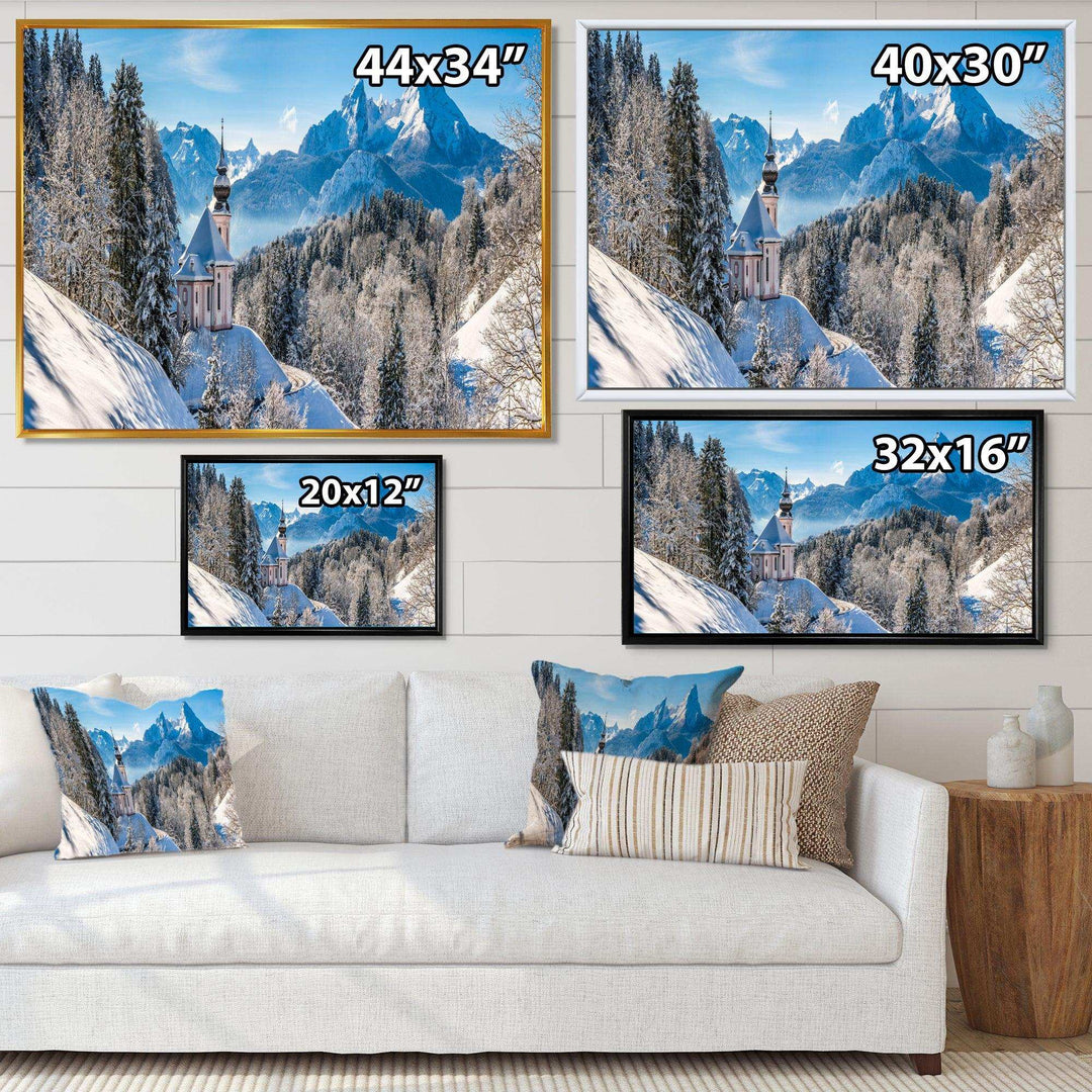 Winter in the Bavarian Alps