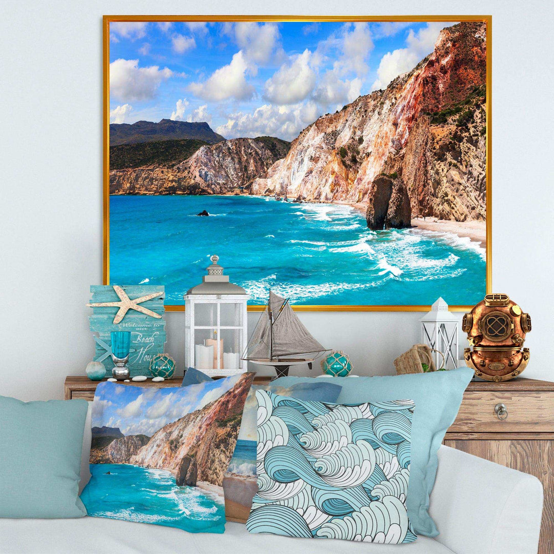 Greek Islands Scenic Beaches