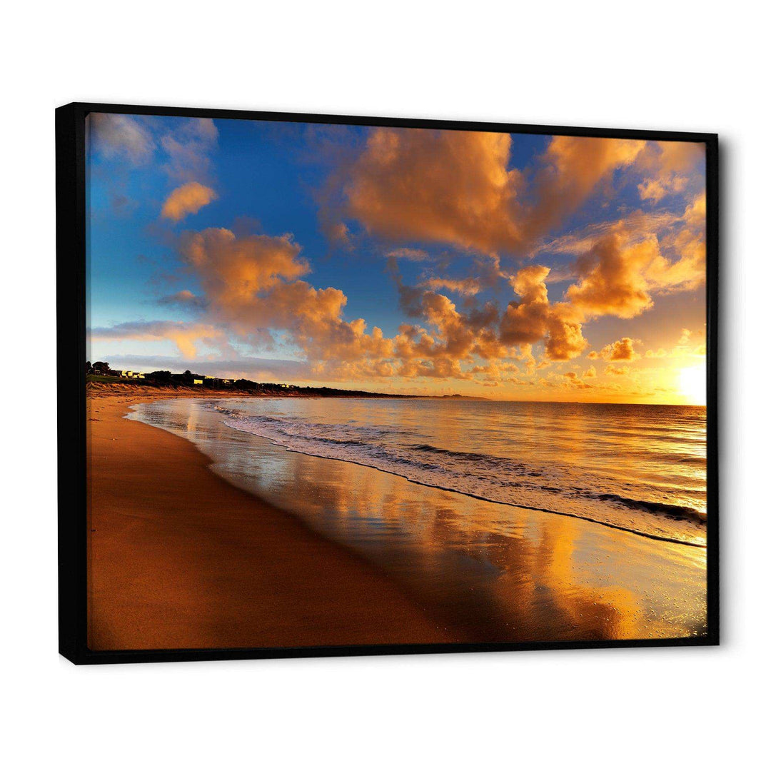 Colorful Sunset on the Beach