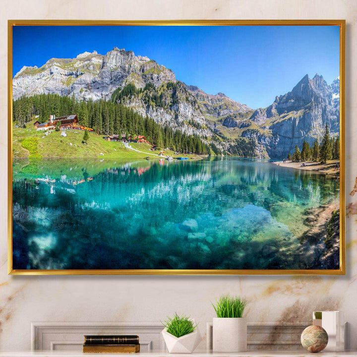 Lake Oeschinen Switzerland