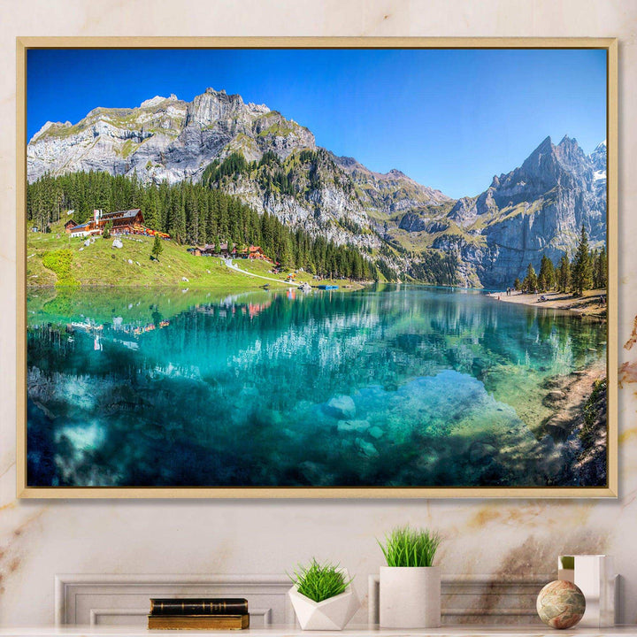 Lake Oeschinen Switzerland