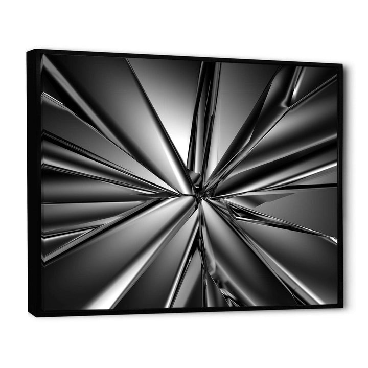 Futuristic Crystal Background - Modern Wall Art Prints