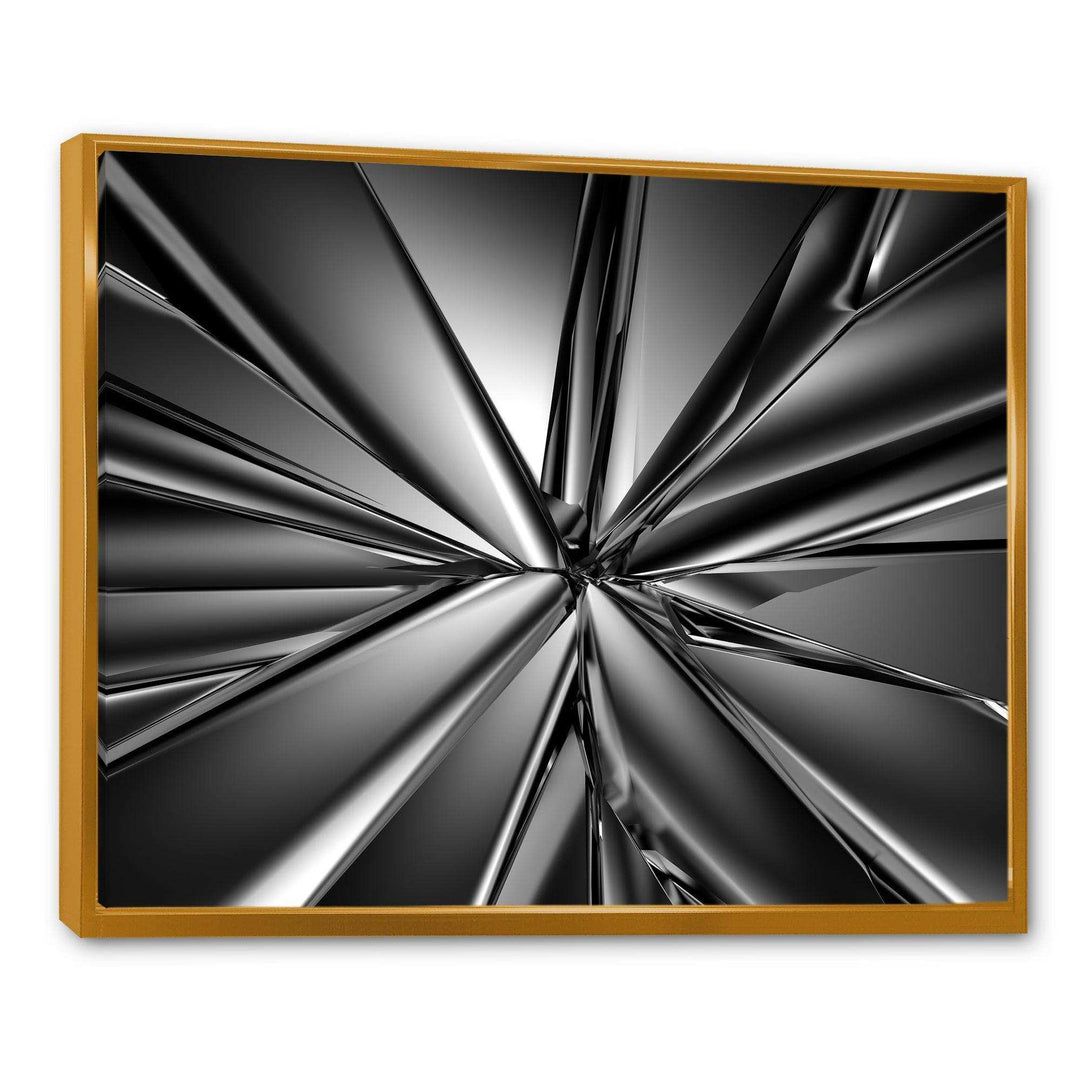 Futuristic Crystal Background - Modern Wall Art Prints