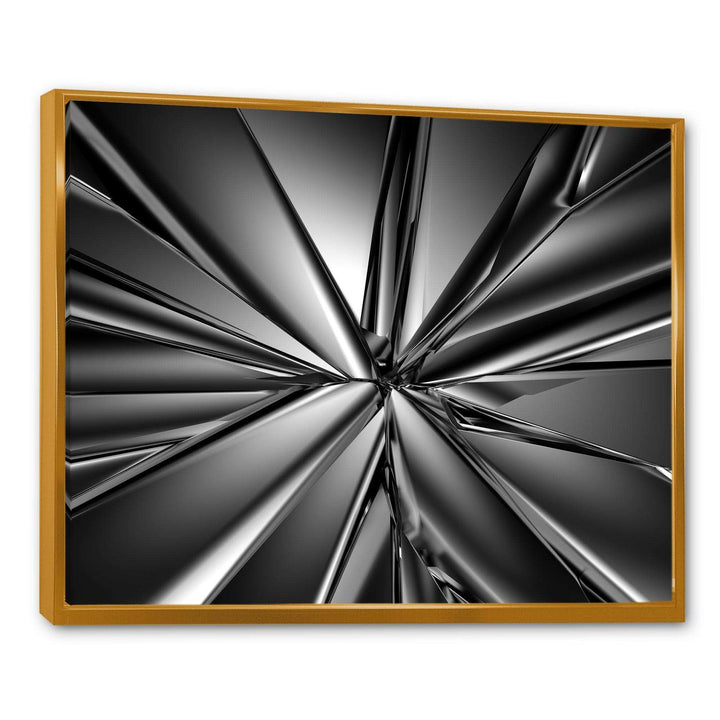 Futuristic Crystal Background - Modern Wall Art Prints