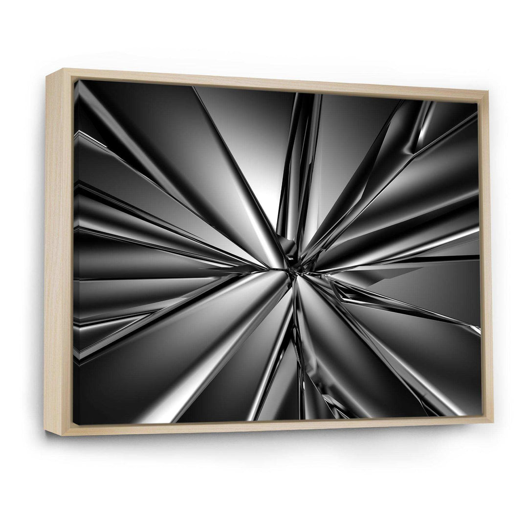 Futuristic Crystal Background - Modern Wall Art Prints