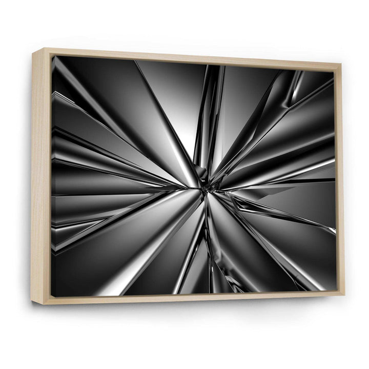 Futuristic Crystal Background - Modern Wall Art Prints