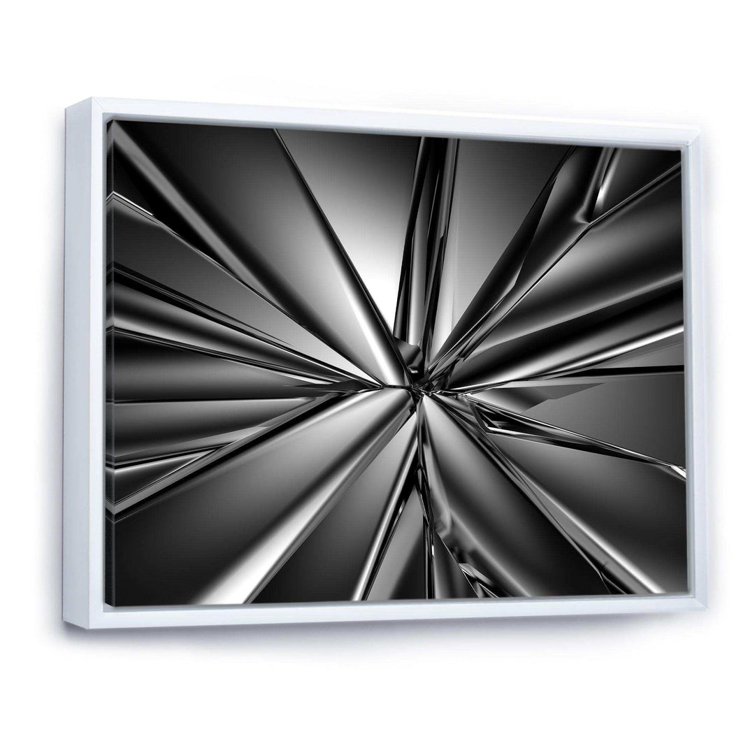 Futuristic Crystal Background - Modern Wall Art Prints