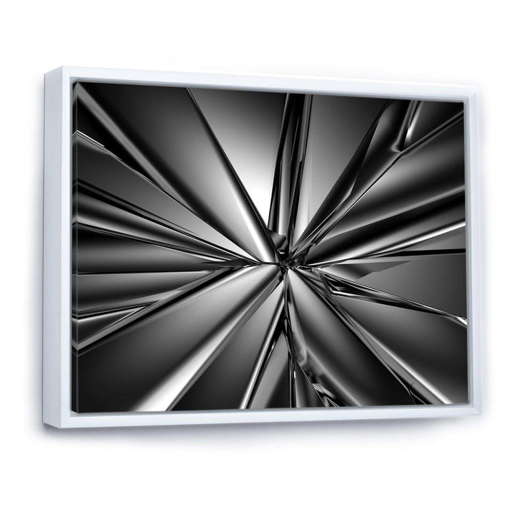 Futuristic Crystal Background - Modern Wall Art Prints