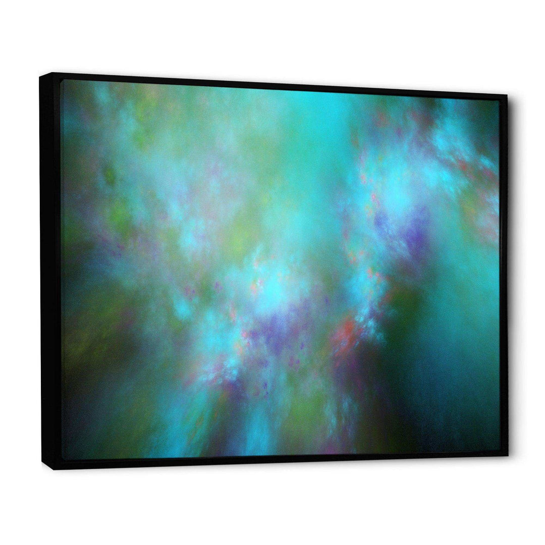 Perfect Blue Starry Sky - Modern Living Room Wall Decor