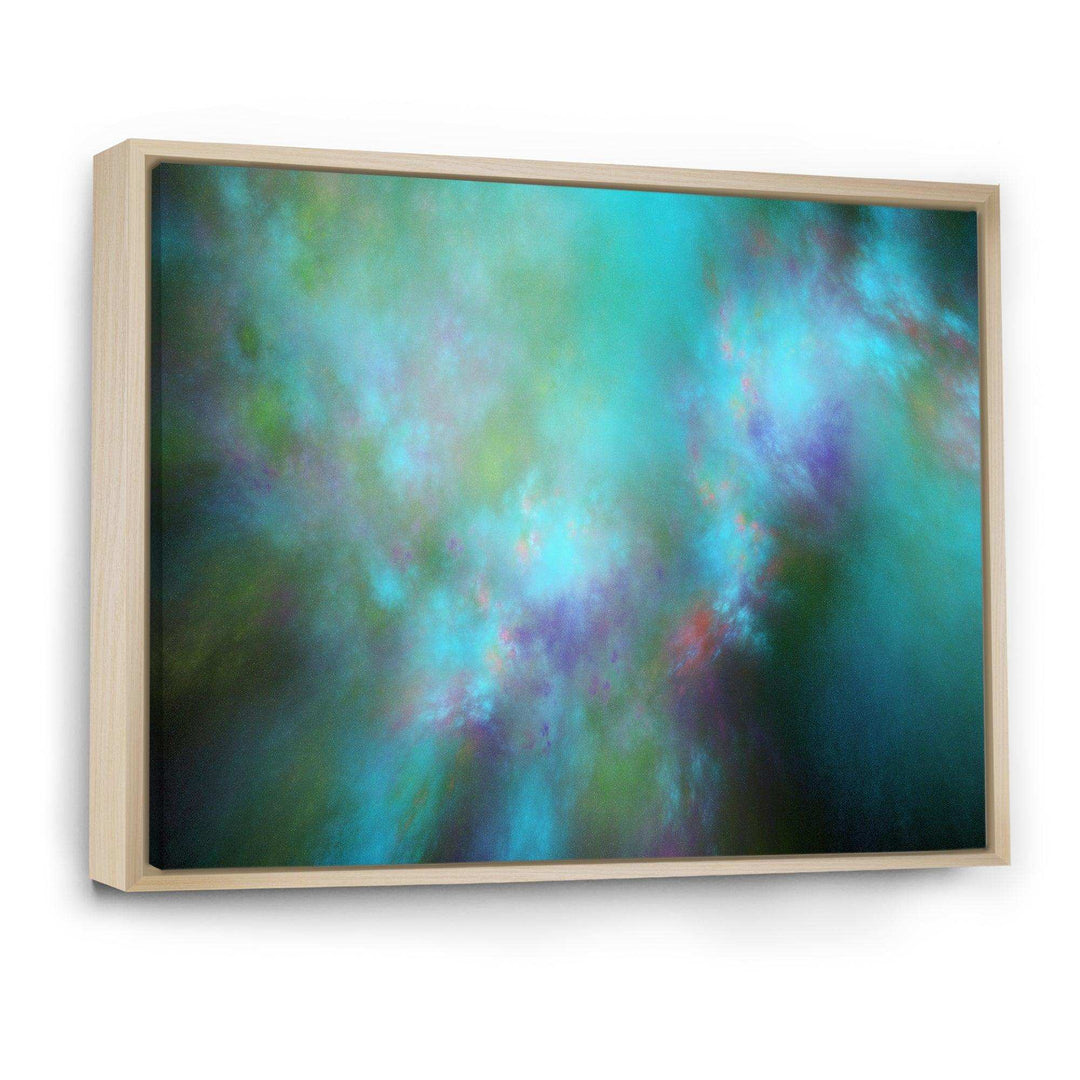 Perfect Blue Starry Sky - Modern Living Room Wall Decor
