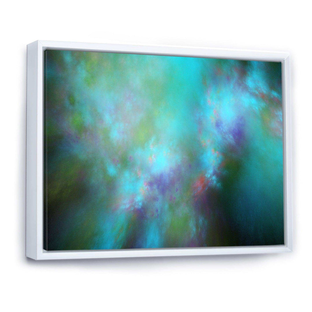 Perfect Blue Starry Sky - Modern Living Room Wall Decor