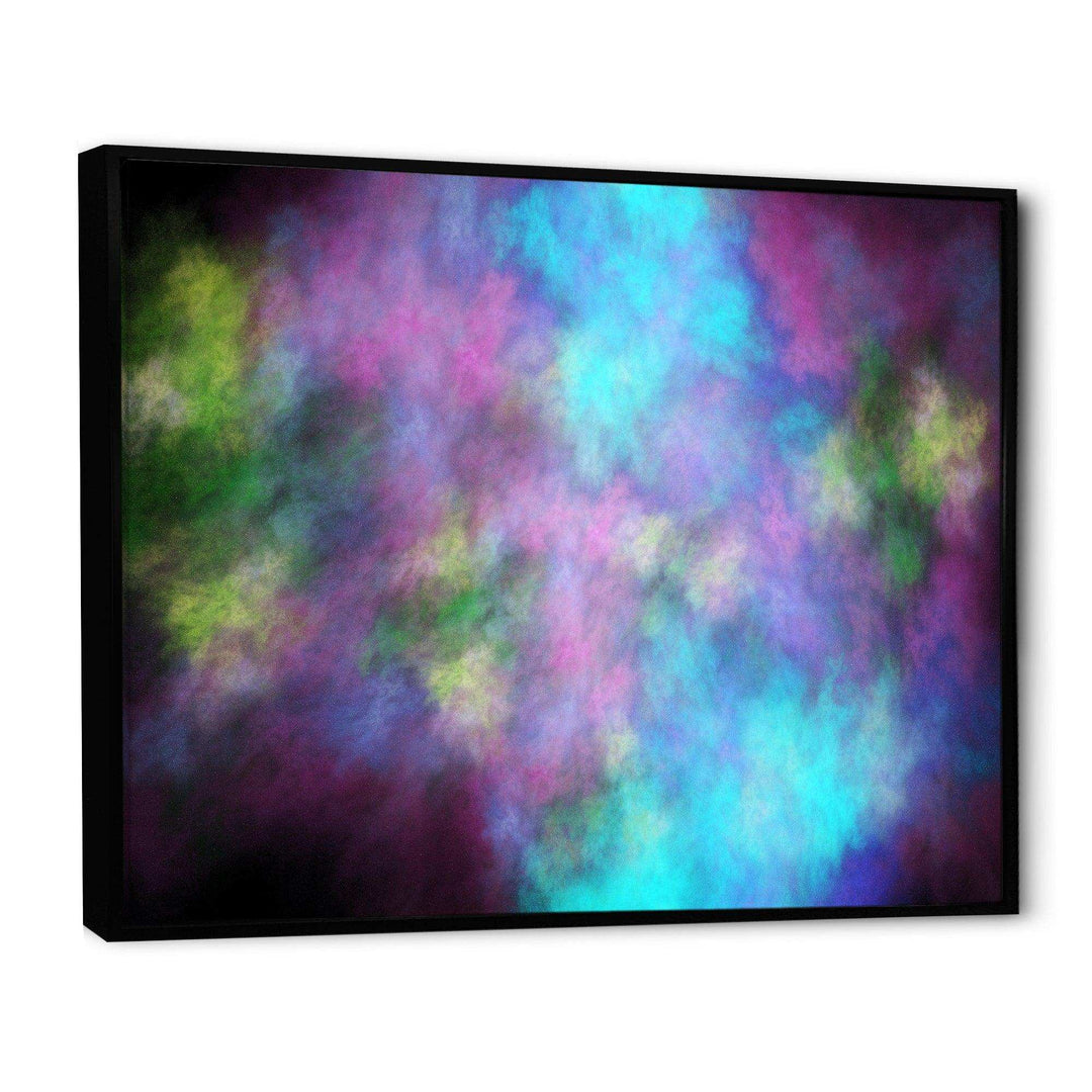 Perfect Blue Purple Starry Sky - Modern Living Room Wall Decor