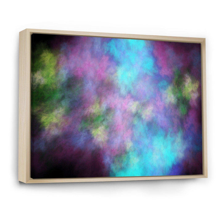 Perfect Blue Purple Starry Sky - Modern Living Room Wall Decor