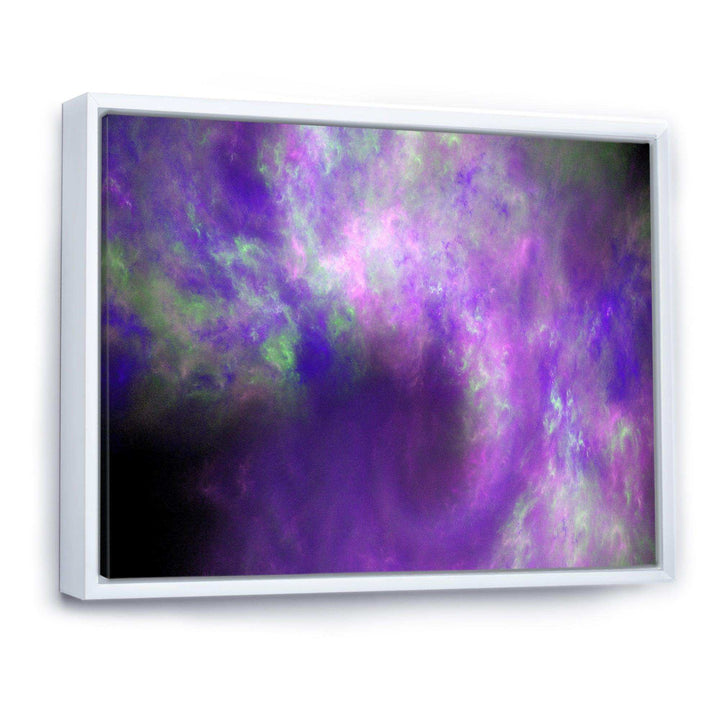 Perfect Light Purple Starry Sky - Modern Wall Art Prints