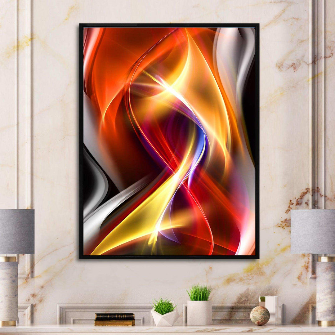Ornament Gray - Modern Canvas Wall Art