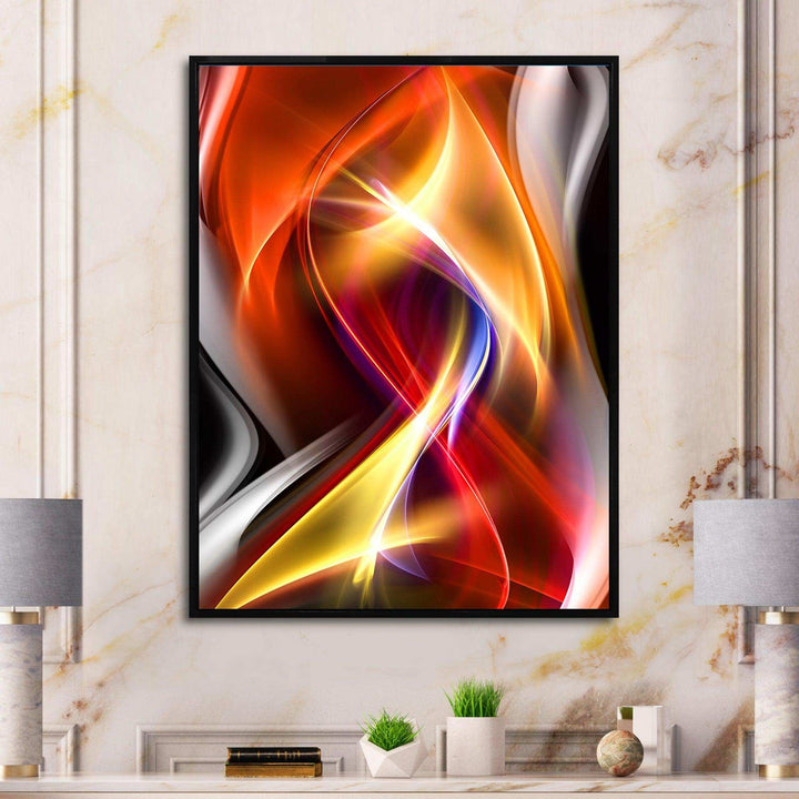Ornament Gray - Modern Canvas Wall Art