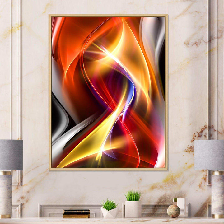 Ornament Gray - Modern Canvas Wall Art