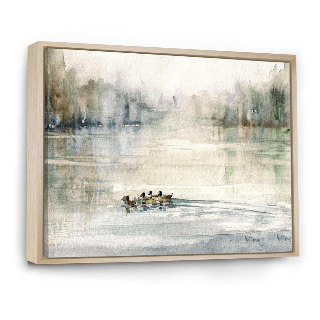 Ducks in Pond