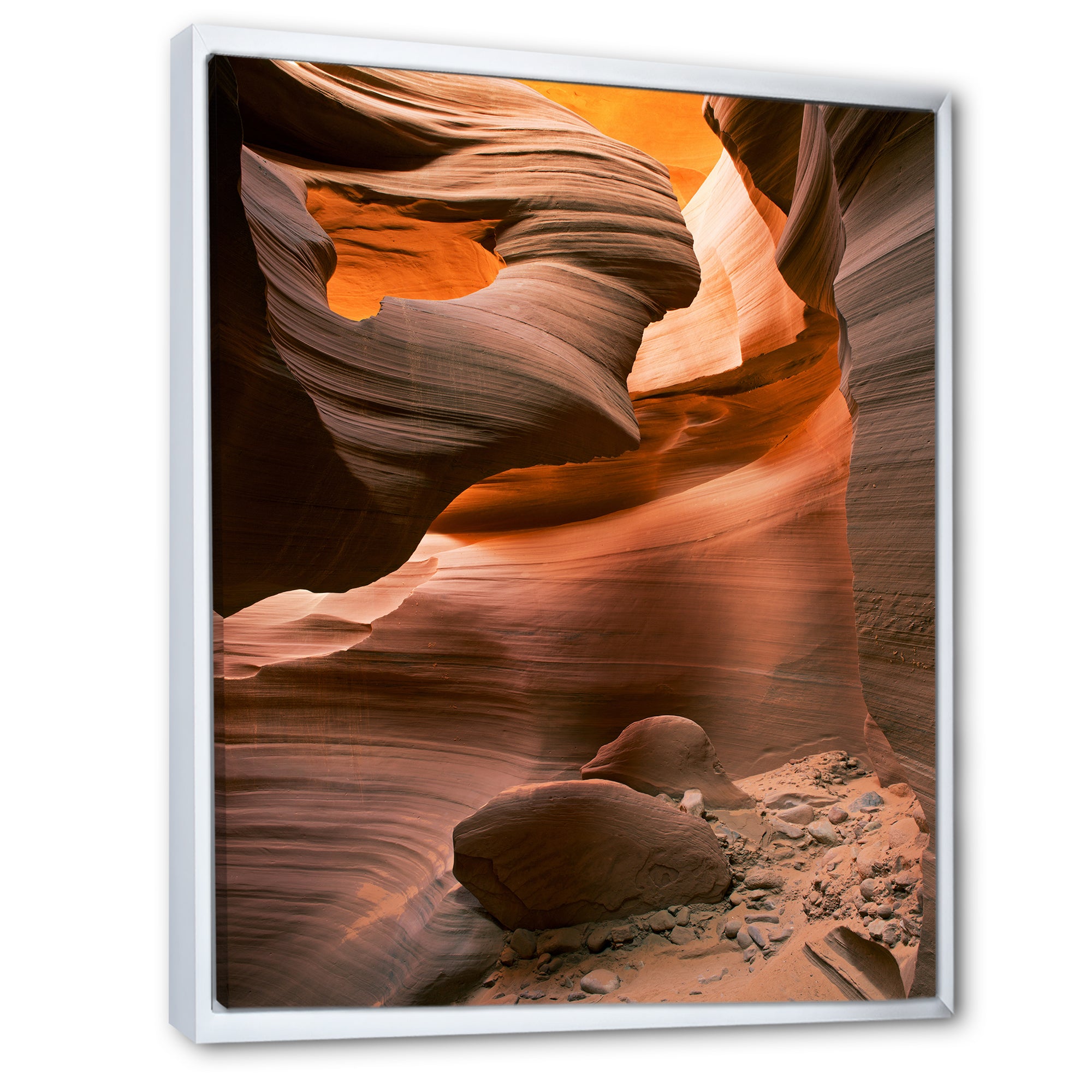 Lower Antelope Slot Canyon in Reflected Sunlight
