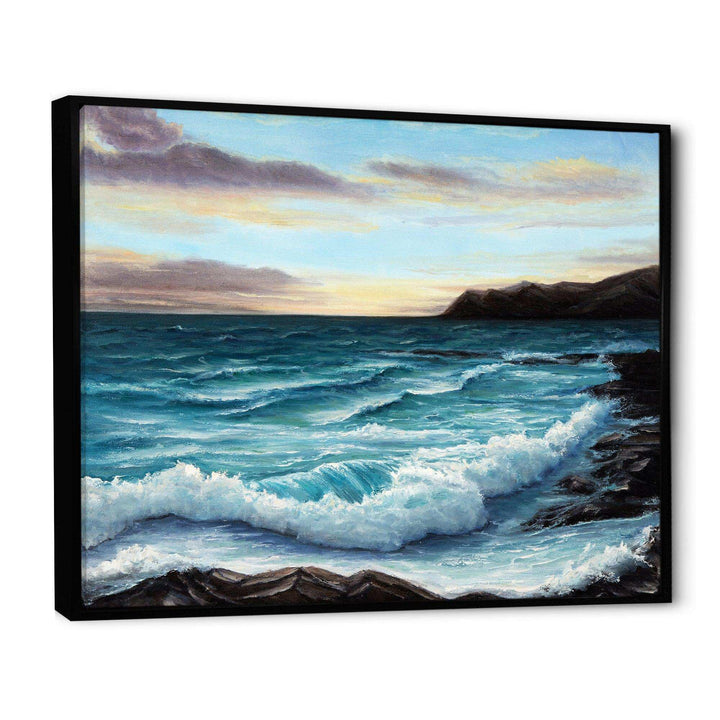 Ocean Waves at Seashore