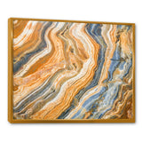 Segment Layers of Marbled Rock