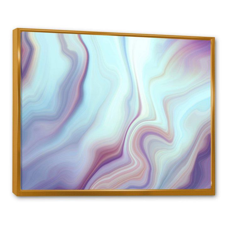Marbled Liquid Agate Colours - Modern Bedroom Wall Art