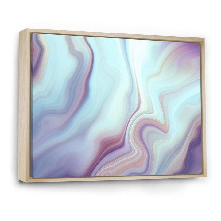Marbled Liquid Agate Colours - Modern Bedroom Wall Art