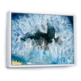 Geode Interior with Light Blue crystals
