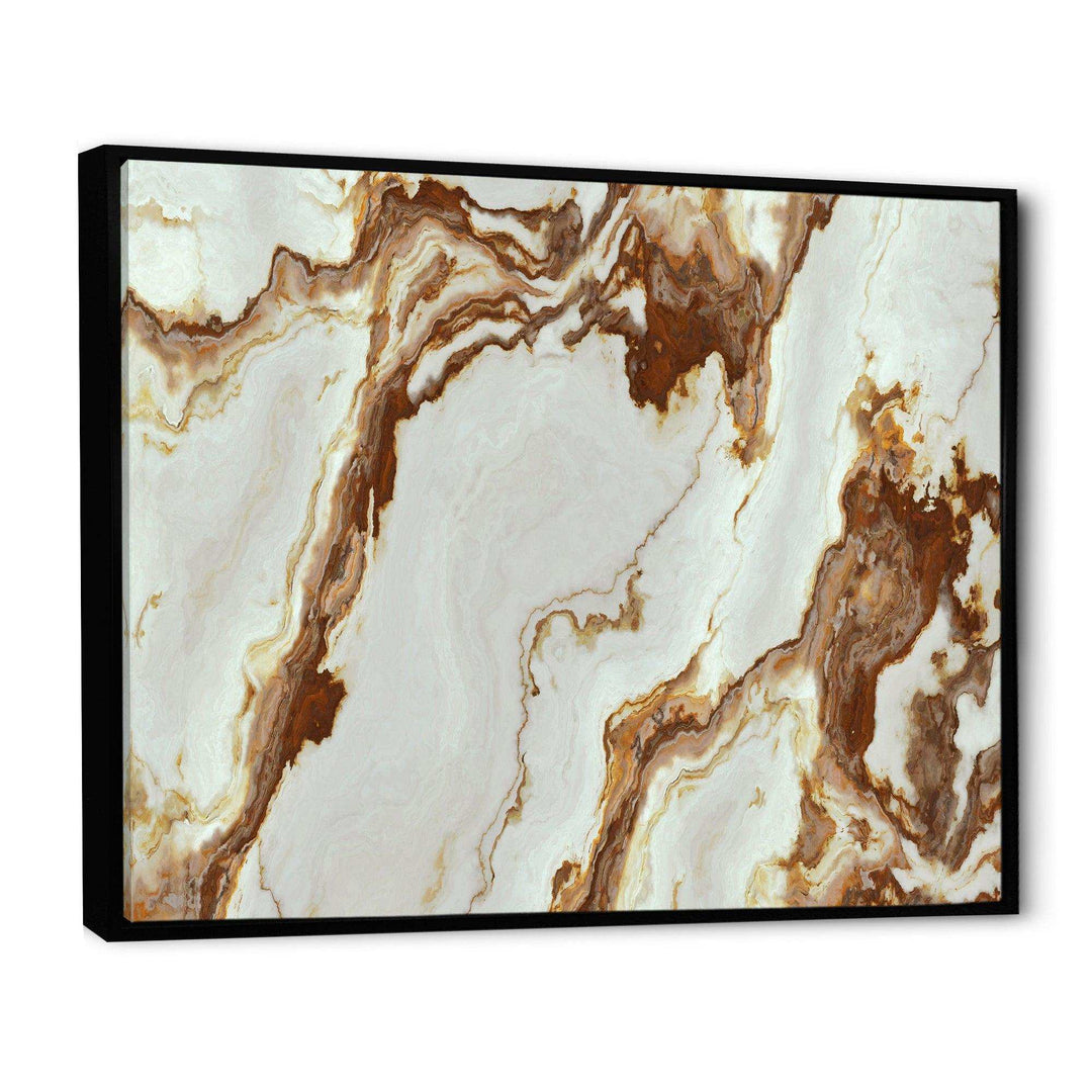 Natural Onyx Texture - Mid-Century Modern Bedroom Wall Art